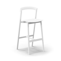 Mornington Bar Stool with Aluminium Seat | Bar stools | VUUE