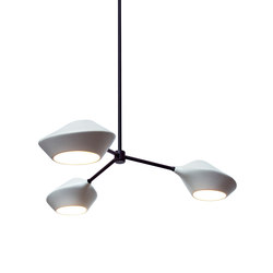 Orb Trio | Ceiling suspended chandeliers | Schmitt Design
