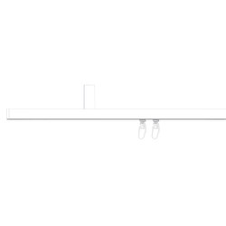 Tecdor square rails 15x15 mm | Fina | Curtain fittings | Büsche