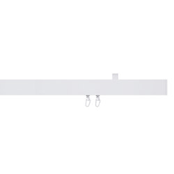 Tecdor rectangular rails 40x15 mm | Fina | Curtain fittings | Büsche