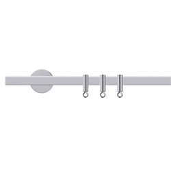 Tecdor T-section rails 25x25 mm | T-Section without deco. plate