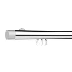 Tecdor oval rails 40x22 mm | Sabia | Curtain fittings | Büsche