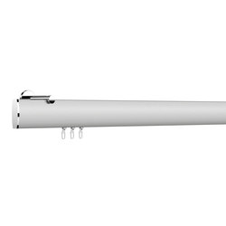 Tecdor oval rails 70x22 mm | Sona | Curtain fittings | Büsche
