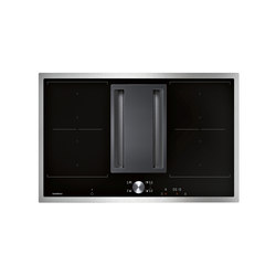 Flex induction cooktop with integrated ventilation system | CV 282 | Hobs | Gaggenau