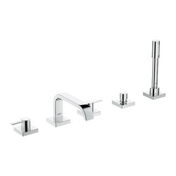 Allure Roman Tub Filler with Personal Hand Shower | Bath taps | Grohe USA