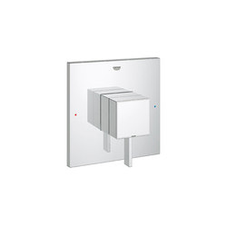 GrohFlex Cosmo Square Single Function Pressure Balance Trim with Control Module | Shower controls | Grohe USA