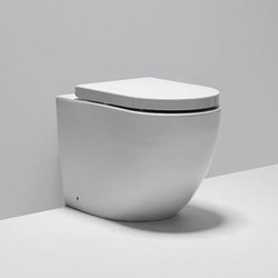 halo | dual flush - floor mounted toilet | WC | Blu Bathworks