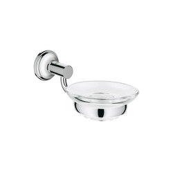 Essentials Authentic Soap Dish with Holder
