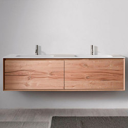 45º furniture | FULL • series 1800 wall-mount vanity | Vanity units | Blu Bathworks