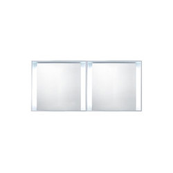 51 furniture | M1 series 1400 box frame mirror with LED lighting | Bath mirrors | Blu Bathworks