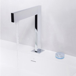 opus∙2 electronica | two-hole deck-mounted basin mixer