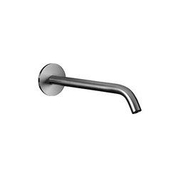 inox | stainless steel 7¾" wall-mount basin spout | Wash basin taps | Blu Bathworks