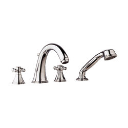 Geneva Roman Tub Filler with Personal Hand Shower