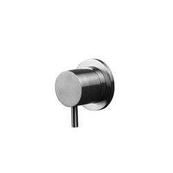 inox | stainless steel single-lever tub/shower diverter trim set