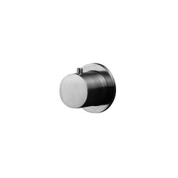 inox | stainless steel wall-mount thermostatic tub/shower trim set