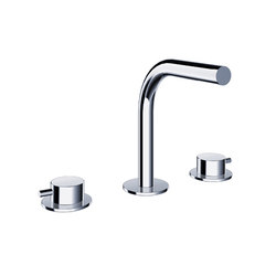 pure∙2 | three-hole deck-mounted basin mixer | Wash basin taps | Blu Bathworks