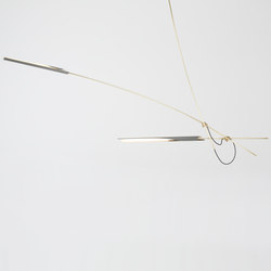 Otto Two Arm Pendant No 444 | Suspended lights | David Weeks Studio