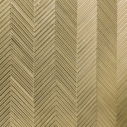 Ikat Gold Silk (Clear & Frosted) | Mosaici vetro | AKDO
