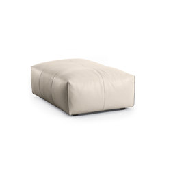 Cubo Pouf | Seat upholstered | black tie