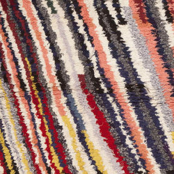 Vintage Moroccan Rug | Pattern lines / stripes | Nazmiyal Rugs