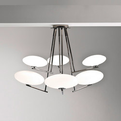 Mami Large Floor Ceiling Lamp Free Standing Lights From Penta Mamì Large Pendant 6 Lights Suspended Penta