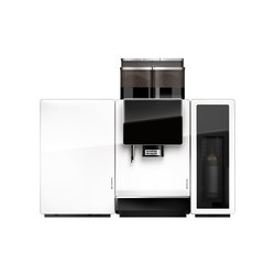 A1000 coffee machine with milk frother, gloss white | Kitchen appliances | Franke Kaffeemaschinen AG