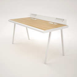 NIK Desk | 4-leg base | Peter Pepper Products