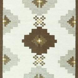 Vintage Swedish Kilim | Pattern squares / polygon | Nazmiyal Rugs