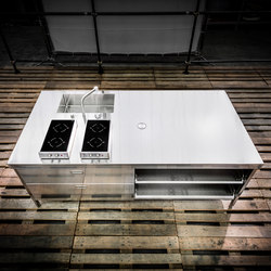 Kitchen Islands 250 | Compact kitchens | ALPES-INOX