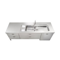 Sinks 250 Kitchens | Kitchen sinks | ALPES-INOX