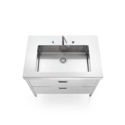 Sinks 100 Kitchens | Kitchen sinks | ALPES-INOX