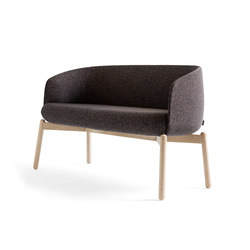 Nest Low Sofa Wood | Sofas | +Halle