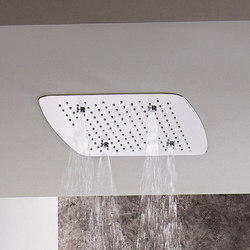 Aqua-Sense - Rectangular ceiling-mounted showerhead with rain and mist functions - mm 550x350 |  | Graff