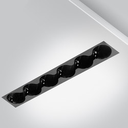 Rigo 50 | GCO trim singlemodule black | Recessed ceiling lights | Arcluce