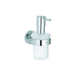 Essentials Soap dispenser with holder | Bathroom accessories | GROHE