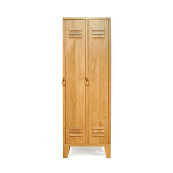 Locky 2 Solid Oak cabinet | Cloakroom cabinets | Tuttobene