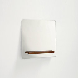Lazy Mirror Chestnut 60 x 60 cm for New Duivendrecht | Mirrors | Tuttobene