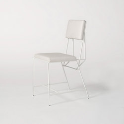 Hensen Chair steel / leather for New Duivendrecht