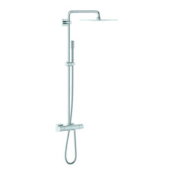 Rainshower® F-Series System 254 Shower system with thermostat | Shower controls | GROHE