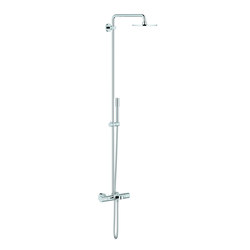 Rainshower® System 210 Shower system with bath thermostat | Shower controls | GROHE