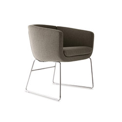 Tulip 60 Sled Work Chair | Chairs | Studio TK