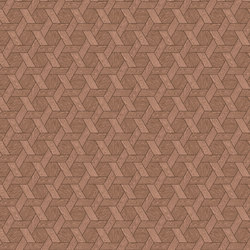 Hexagon | brown Broadloom