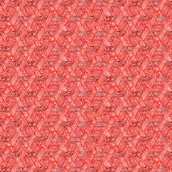 Hexagon | red Broadloom