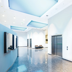 Großflächenleuchte | Acoustic ceiling systems | Koch Membranen