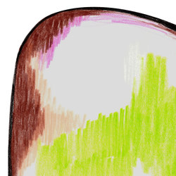 Scribble | green/blue/pink rug | Tapis / Tapis de designers | moooi carpets