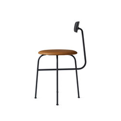 Afteroom Dining Chair 4 | Black/Cognac | Chairs | MENU