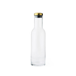 Bottle Carafe | 1 L w. Brass Lid | Decanters / Carafes | MENU