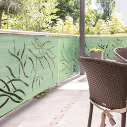 The Laser Cut Collection - Twigs Pattern | Balcony glazing | Moz Designs
