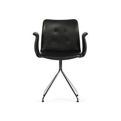 Primum Arm Chair chrome fixed base | Chairs | Bent Hansen