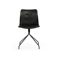 Primum Chair black swivel base | without armrests | Bent Hansen
